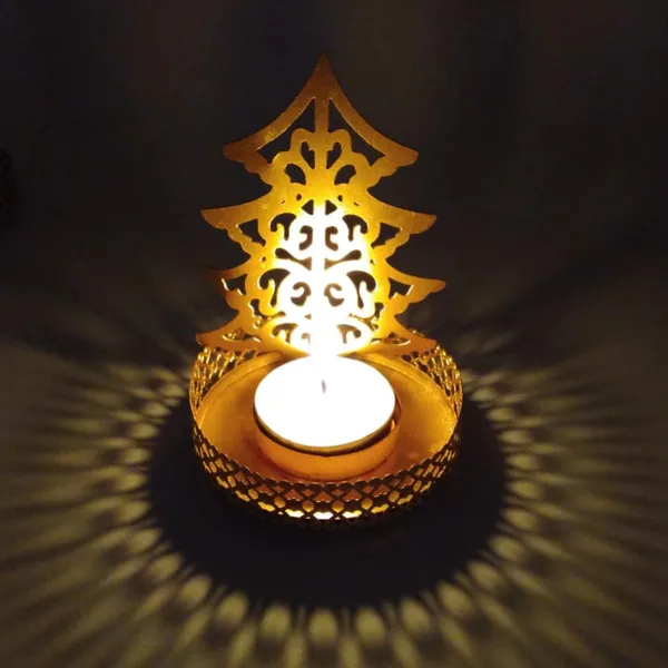 Christmas_Tree_Tea_light_holder_Candle_Holder_Set_of_2_Gold_Mettalic_Finish