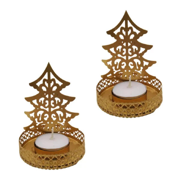 Christmas_Tree_Tea_light_holder_Candle_Holder_Set_of_2_Gold_Mettalic_Finish