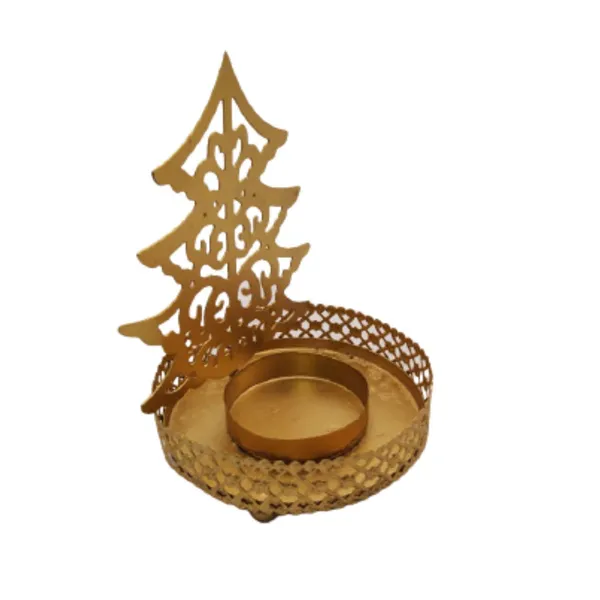 Christmas_Tree_Tea_light_holder_Candle_Holder_Set_of_2_Gold_Mettalic_Finish