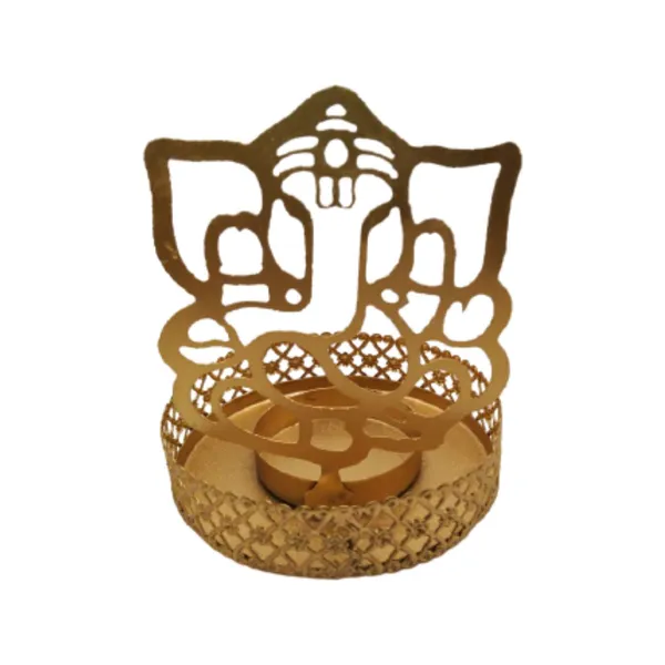 Ganesha_Ganesh_ji_Tea_light_holder_Candle_Holder_Set_of_2_Gold_Mettalic_Finish