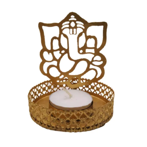 Ganesha_Ganesh_ji_Tea_light_holder_Candle_Holder_Set_of_2_Gold_Mettalic_Finish