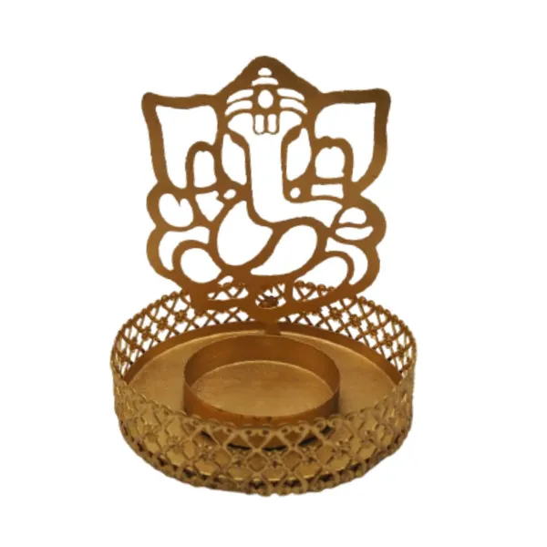 Ganesha_Ganesh_ji_Tea_light_holder_Candle_Holder_Set_of_2_Gold_Mettalic_Finish