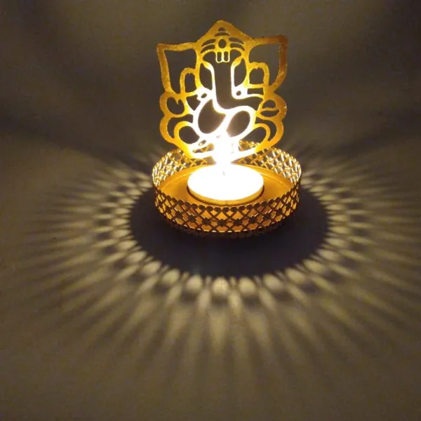Ganesha_Ganesh_ji_Tea_light_holder_Candle_Holder_Set_of_2_Gold_Mettalic_Finish