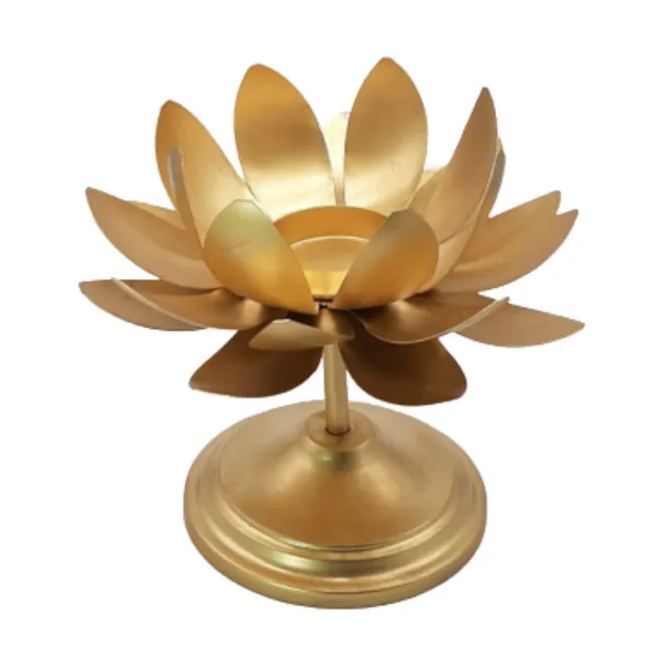 Lotus_Shape_Tealight_Holder_Candle_Holder_Gold_Mettalic_Finish_Decorative_Diya_Festival_Decoration_and_Gifting