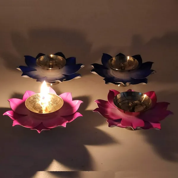 4_inch_Akhand_Jot_Diya_Kamal_Patti_Lotus_Decorative_Metal_Diya_Set_of_4_with_Box_Festival_Decoration_and_Gifting