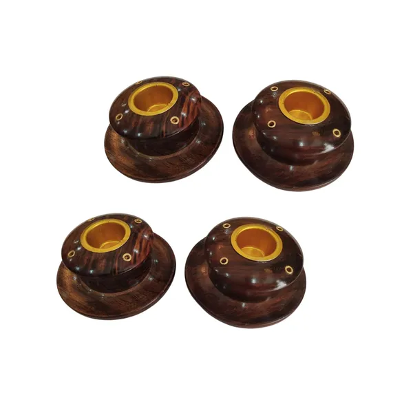 Brown_Sheesham_Wood_Dhoop_And_Agarbatti_Stand_For_Pooja_Mandir_Set_Of_4_Incense_Stick_Holder_Cum_Brass_Tea_Light_Holder