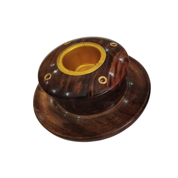 Brown_Sheesham_Wood_Dhoop_And_Agarbatti_Stand_For_Pooja_Mandir_Set_Of_6_Incense_Stick_Holder_Cum_Brass_Tea_Light_Holder