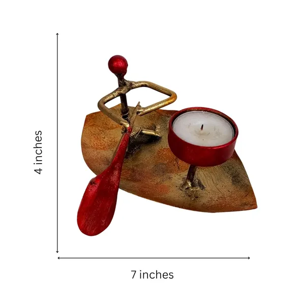 Metallic_Gold_Tea_Light_Holder_Candle_Holder_Boat_Man_Figurine_Decorative_Diwali_Christmas_Gift