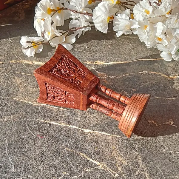 Wooden_Brass_Loban_Daan_Hand_Carved_Trophy_shape_Dhoop_Stand_Purifying_for_Home_Office_Temples_5_x_3_inches