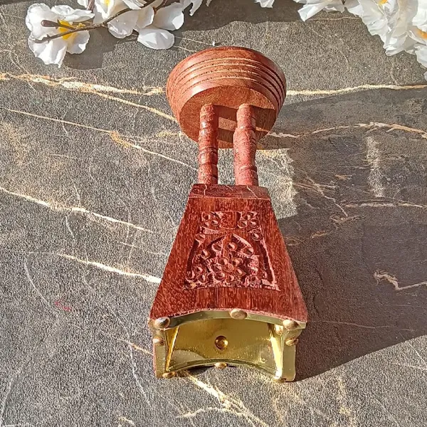 Wooden_Brass_Loban_Daan_Hand_Carved_Trophy_shape_Dhoop_Stand_Purifying_for_Home_Office_Temples_5_x_3_inches