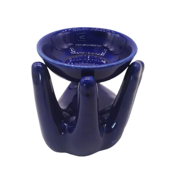 Blue_Ceramic_Hand_Shaped_Essential_Oil_Burner_Diffuser_Tea_Light_Holder_Decorative_Diya