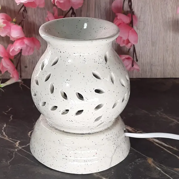 Electric_Diffuser_Aroma_Oil_Burner_Matki_Shape_Handicraft_by_Awarded__n_Artisan_(White)