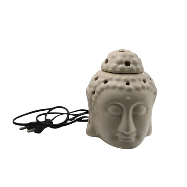 White_Gautam_Buddha_Electric_Aroma_Oil_Burner_Lamp_White_Diffuser_Lord_Buddha_Oil_Diffuser