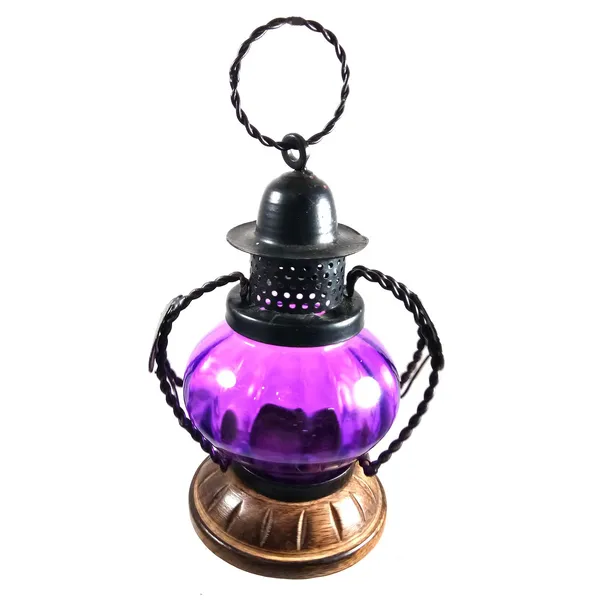 Pink_Glass_Lamp_Lantern_Tea_Light_Holder_Decorative_Hanging_or_Table_Lamp