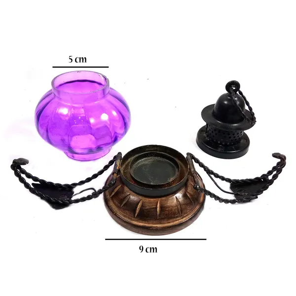 Pink_Glass_Lamp_Lantern_Tea_Light_Holder_Decorative_Hanging_or_Table_Lamp