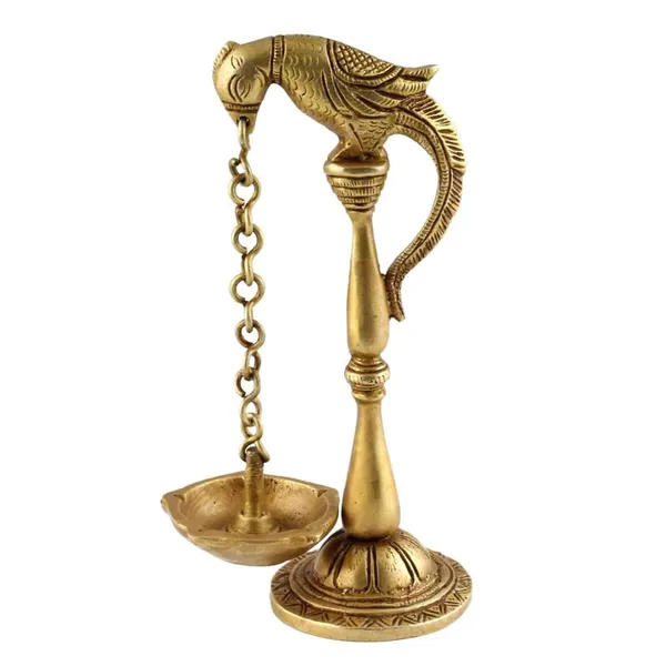 Gold_Brass_Parrot_Hanging_Diya_Lamp_Akhand_Jot_Diya_For_Temple_Home_Decoration_Festival_Gifting