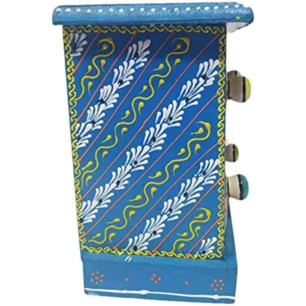 Blue_Wooden_and_Ceramic_Chest_Drawer_Set_of_4_Hand-painted_Drawers_Jewelry_Storage_Organiser_for_Chains_Rings_Nose_Pins_Hair_Pins_Necklaces