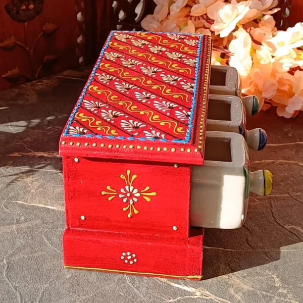 Red_Wooden_and_Ceramic_Chest_Drawer_Set_of_3_Hand-painted_Drawers_Jewelry_Storage_Organiser_for_Chains_Rings_Nose_Pins_Hair_Pins_Necklaces