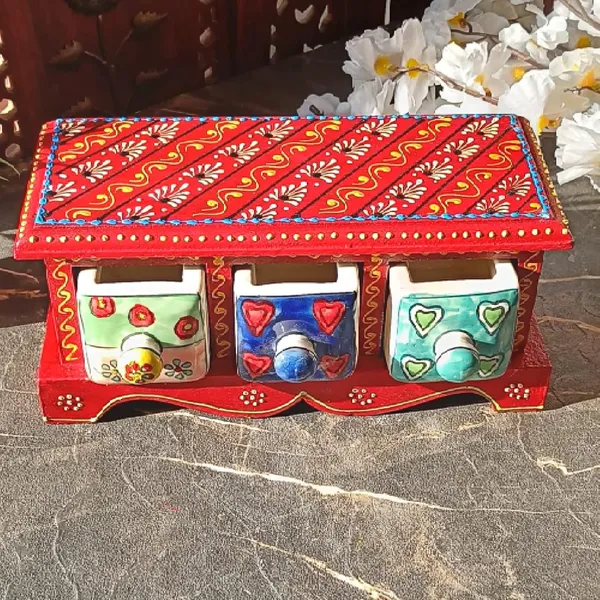 Red_Wooden_and_Ceramic_Chest_Drawer_Set_of_3_Hand-painted_Drawers_Jewelry_Storage_Organiser_for_Chains_Rings_Nose_Pins_Hair_Pins_Necklaces