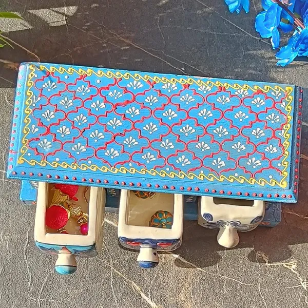Sky_Blue_Wooden_and_Ceramic_Chest_Drawer_Set_of_3_Hand-painted_Drawers_Jewelry_Storage_Organiser_for_Chains_Rings_Nose_Pins_Hair_Pins_Necklaces