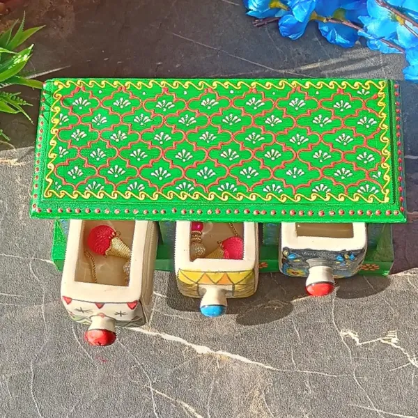 Green_Wooden_and_Ceramic_Chest_Drawer_Set_of_3_Hand-painted_Drawers_Jewelry_Storage_Organiser_for_Chains_Rings_Nose_Pins_Hair_Pins_Necklaces