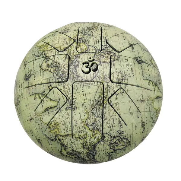 OM_Tongue_Drum_Tank_Drum_Steel_Percussion_Hangpan_Drum_Hand_drum_Musical_Instrument_with_Bag_and_Mallets_Stick_(9_Inch,_Light_Green)