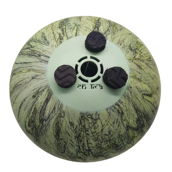 OM_Tongue_Drum_Tank_Drum_Steel_Percussion_Hangpan_Drum_Hand_drum_Musical_Instrument_with_Bag_and_Mallets_Stick_(9_Inch,_Light_Green)