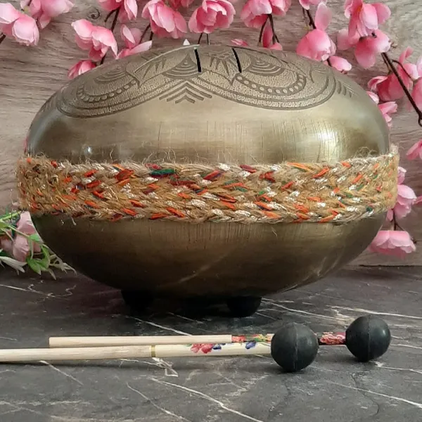 Metallic_Tongue_Drum_[Oxidized_Gold_Finish]_For_Meditation