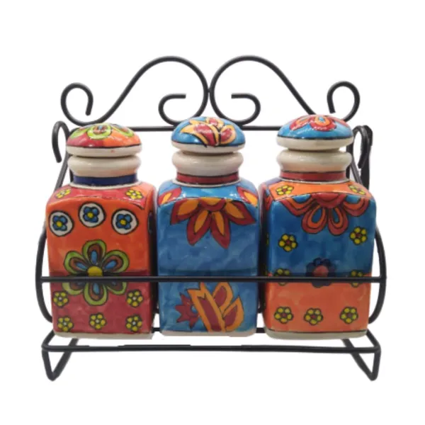 Multicolor_3_Jars_With_Stand_Hand_Painted_Jars_Vaccum_Closure_for_Sugar_Spices_Tea_Coffee_Storage_Kitchen_Organiser