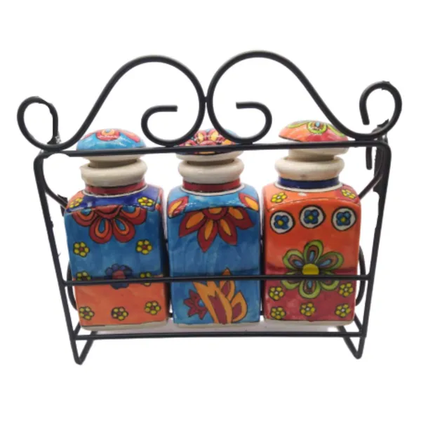 Multicolor_3_Jars_With_Stand_Hand_Painted_Jars_Vaccum_Closure_for_Sugar_Spices_Tea_Coffee_Storage_Kitchen_Organiser