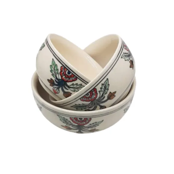 Off_White_Ceramic_Serving_Bowl_Set_of_3_Handpainted_Decorative_Bowls_Double_Fired_1000_ML,_800_ML_&_600_ML