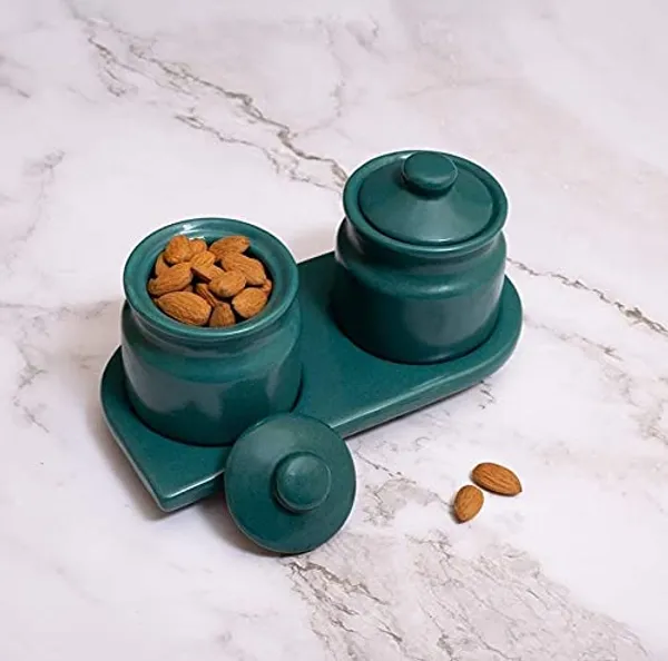 Green_Ceramic_Jar_Set_with_Tray_Pickle_Set_Candy_Box_Spice_Box_Tea_Coffee_Sugar_Jars_with_Lid_Serveware