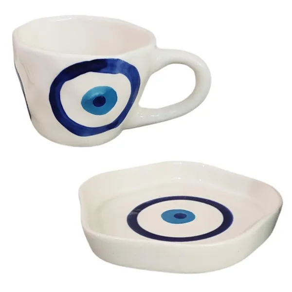 White_Blue_Ceramic_Cup_and_Saucer_Hand_Painted_Evil_Eye_Design_Decorative_Morning_Tea_Coffee_Set