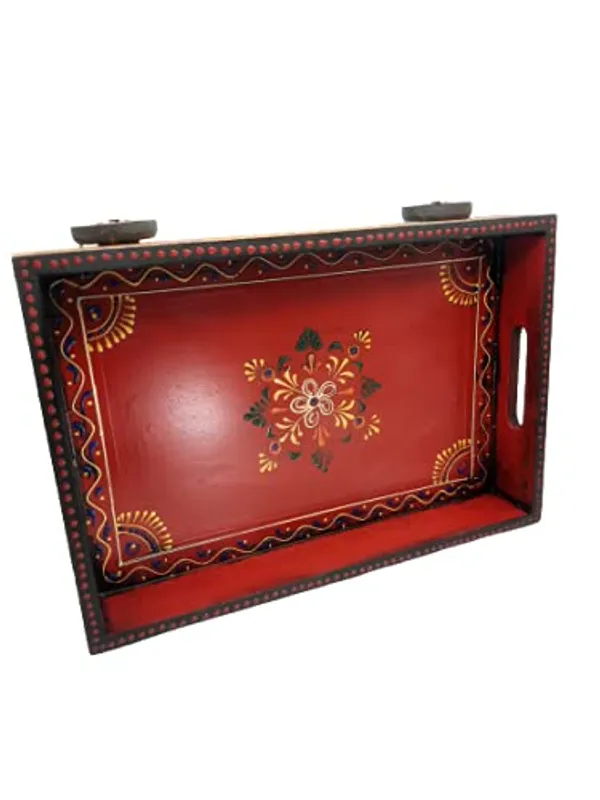 Wooden_Serving_Tray_Set_of_3_Hand_Painted_Embossed_Decorative_Trays_Strong_Handle_Designer_Serving_Trays