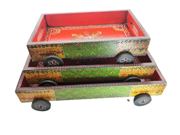 Wooden_Serving_Tray_Set_of_3_Hand_Painted_Embossed_Decorative_Trays_Strong_Handle_Designer_Serving_Trays