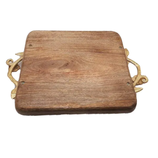 Sheesham_Wood_Tray_with_Strong_Gold_Handle_Designer_Tray_(11.5x11.5_Inch)