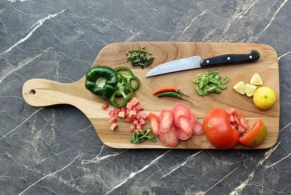 Teak_Wood_Reversible_Anti_Bacterial_Chop_Board_Cutting_Board_No_Varnish_Natural_Finish_with_Mineral_Oil_17_x_7_INCHES