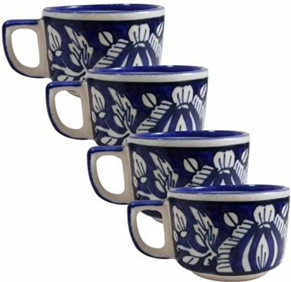Blue_Ceramic_Serving_Kettle_Set_Hand_Painted_Classy_Ethnic_Morning_Set_with_1_Kettle_(600_ml),_4_Cups_(100_ml)