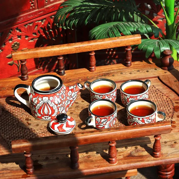 Blue_Ceramic_Serving_Kettle_Set_Hand_Painted_Classy_Ethnic_Morning_Set_with_1_Kettle_(600_ml),_4_Cups_(100_ml)