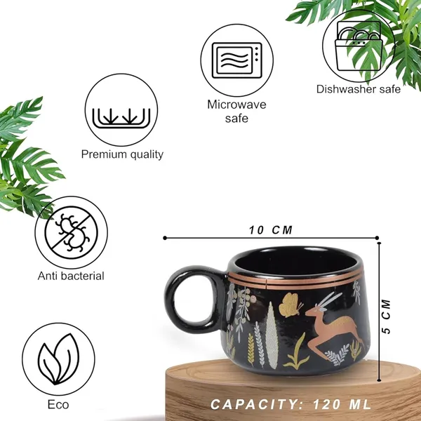 Black_Ceramic_Morning_Tea_Kettle_Set_with_6_Cups_(150ml)_and_1_Kettle_(900ml)_-_Classy_Forest_Design