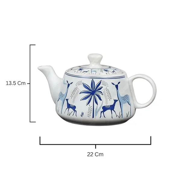 Blue_White_Ceramic_Morning_Tea_Kettle_Set_with_6_Cups_(150ml)_and_1_Kettle_(900ml)_-_Classy_Forest_Design