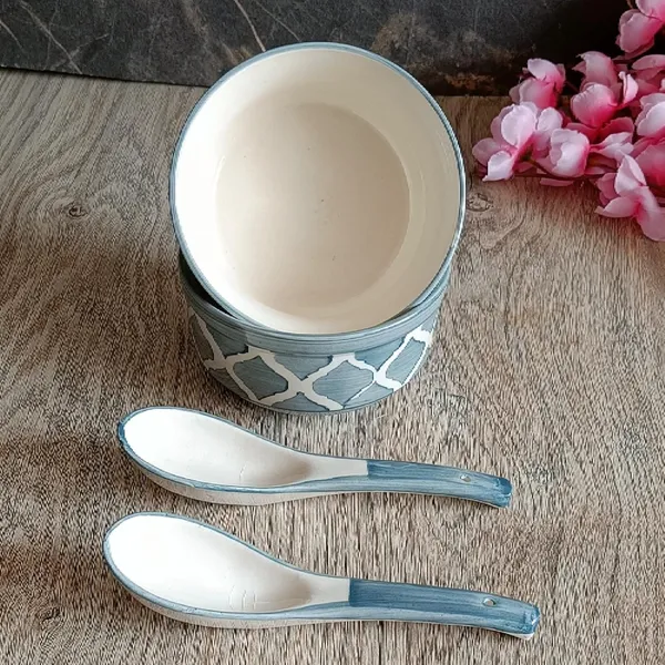 Grey_Ceramic_Soup_Bowls_with_Spoons_Set_of_2_Cereal_Bowl_Ramen_Bowls_250_ML_Hand_Painted_Geometric_Classy_Design