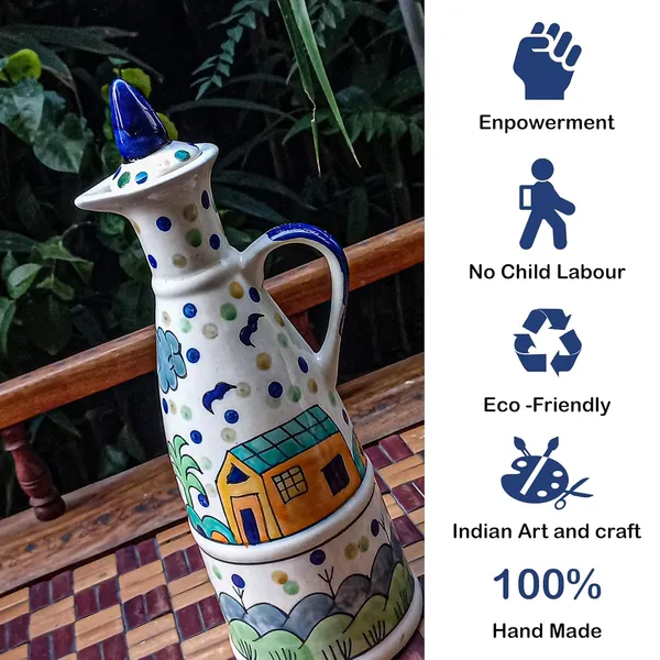 Multicolor_Ceramic_Storage_Bottle_Jug_Jar_Oil_Dispenser_With_Lid_Hand_Painted_Moroccan_Pottery_Design_Decorative_Kitchen_Storage_750_ML