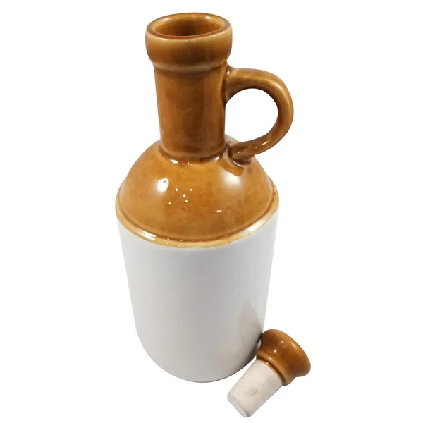 Brown_Ceramic_Multipurpose_Storage_Bottle_Jug_Jar_Oil_Dispenser_With_Lid_Hand_Painted_Pottery_Decorative_Kitchen_Storage_750_ML