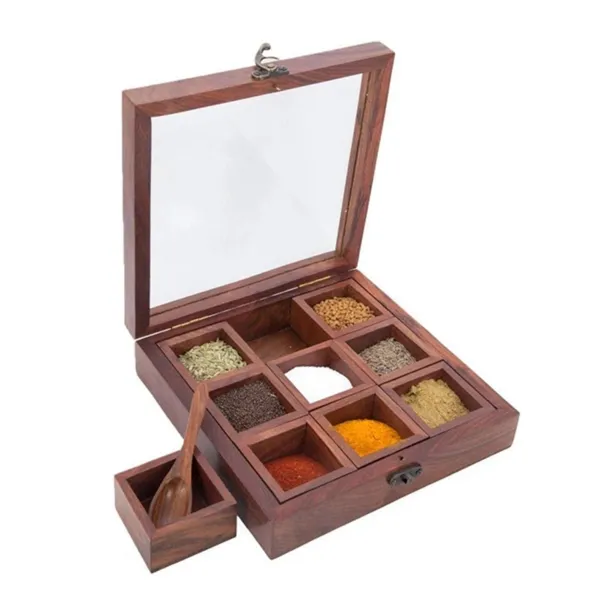 Wooden_Masala_Dabba_Spice_Box_Containers_Jars_With_Spoon_by_Awarded__n_Artisan_(L-8xW-8xH-2_Inch,_Rectangle_Shaped)
