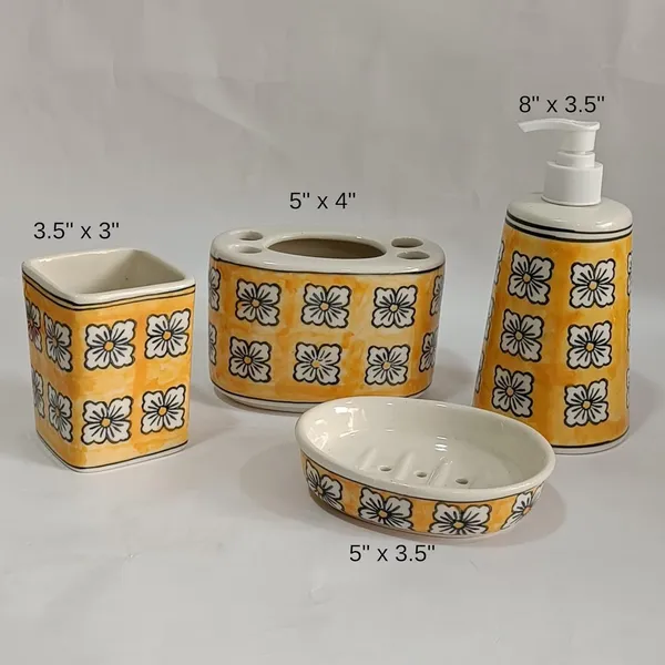 India_Meets_India_Ceramic_Hand-Painted_Bathroom_Accessories_Set,_Ceramic_Soap_Dispenser_|_Toothbrush_Holder_|_Soap_Dish_Tray_|_Tumbler,