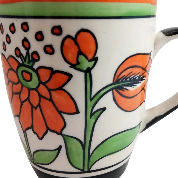 India_Meets_India_Coffee_Mug/Cup_Ceramic_Set_of_2_Handmade