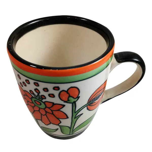 India_Meets_India_Coffee_Mug/Cup_Ceramic_Set_of_2_Handmade