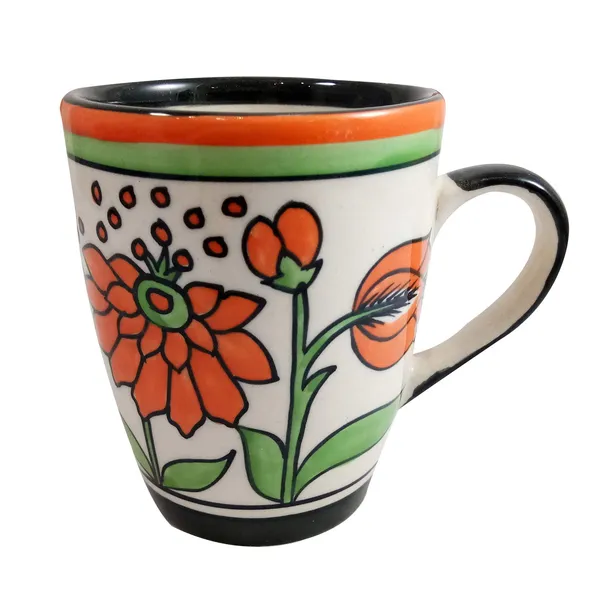India_Meets_India_Coffee_Mug/Cup_Ceramic_Set_of_2_Handmade