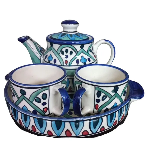India_Meets_India_Hand-painted_Ceramic_Kettle_Set_1_Kettle_2_Cups_1_Tray